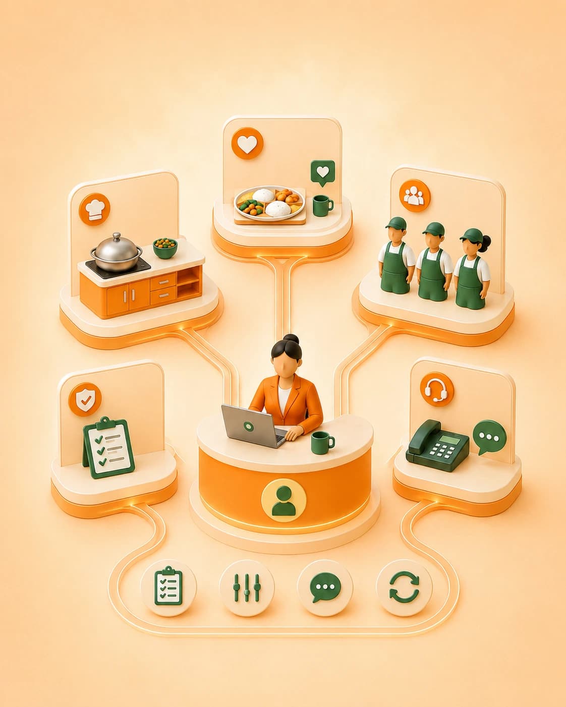 Clear accountability illustration