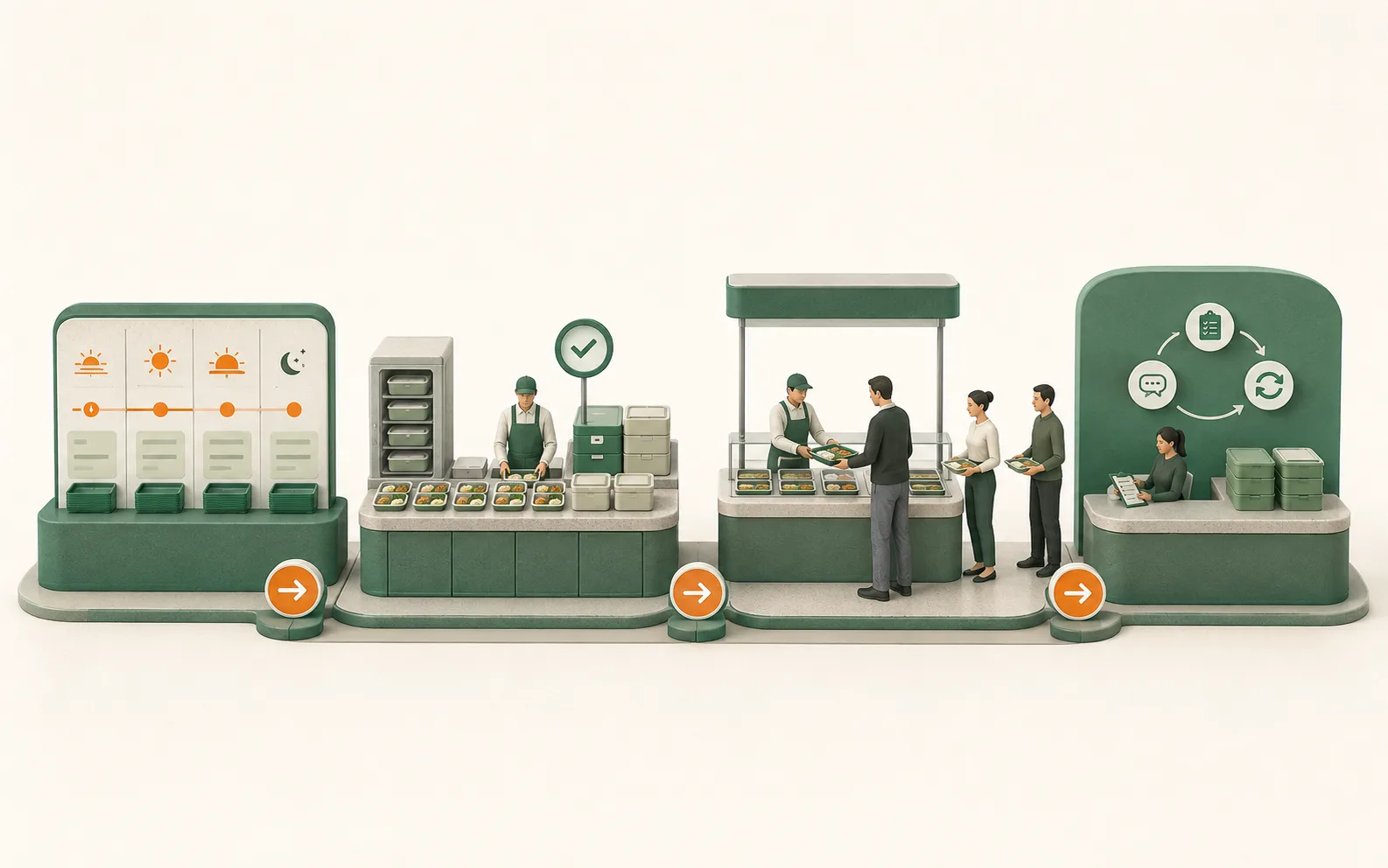 Recurring Workplace Meals illustration